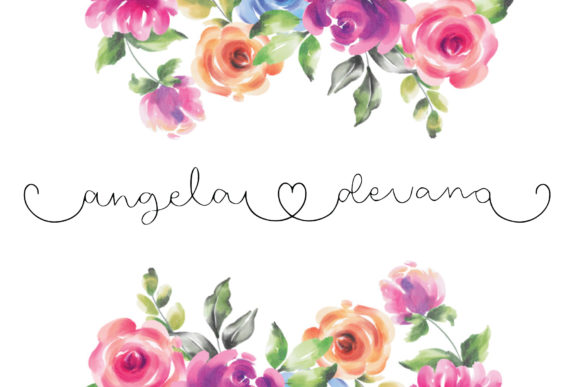 Angela Devano: A Handwritten Font for Editorial Design