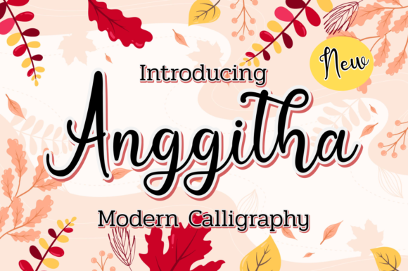 Anggitha: A Fresh Script Font for Modern Branding