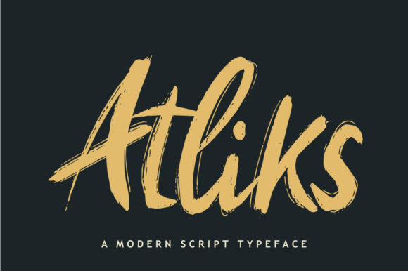 Atliks Font for Professional Branding