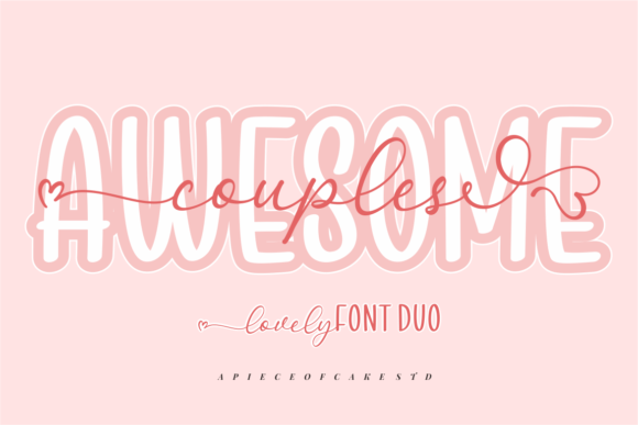 Awesome Couples: A Handwritten Font for Thoughtful Editorial Design