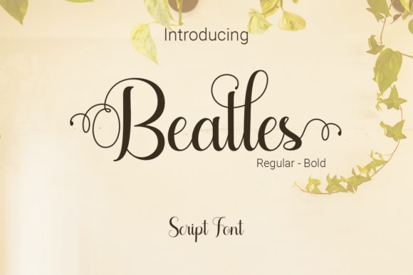Beatles Font for Clearer Campaign Messaging
