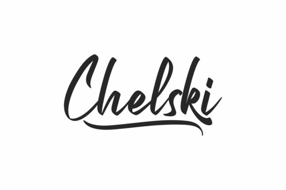 Chelski: A Trendy Handwritten Font for Branding Projects