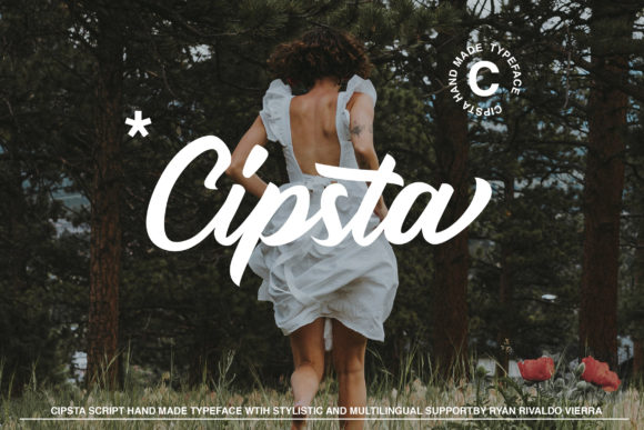 Cipsta: A Handwritten Font for Timeless Editorial Design