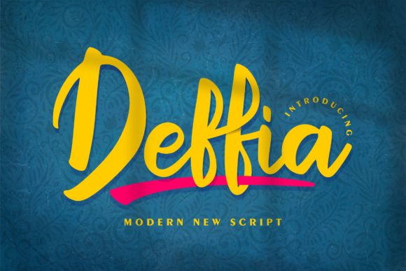 Deffia: A Handwritten Font for Modern Web Design