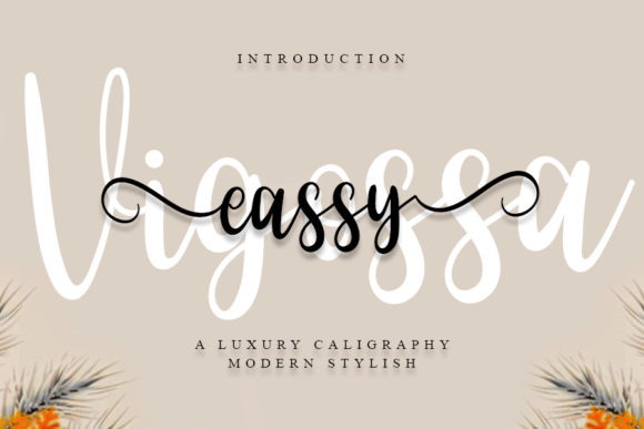 Eassy Vigossa: A Handwritten Font for Creative Branding