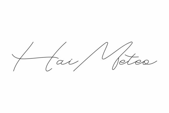 Hai Meteo Script Font Review