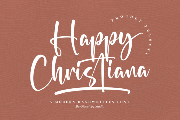 Happy Christiana: A Script Font That Elevates Handmade Creations