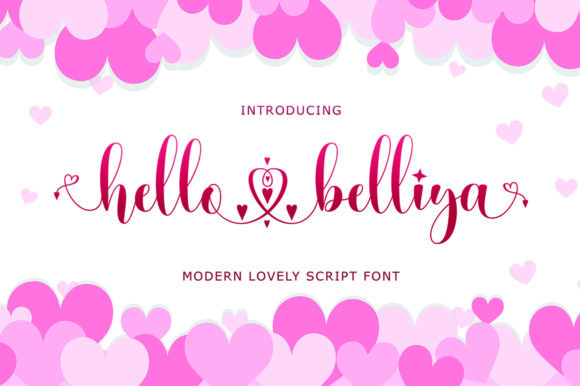 Hello Belliya: A Sweet Script Font for Branding Magic