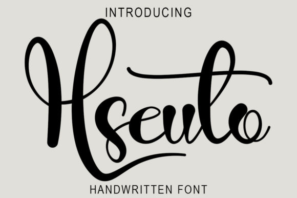 Hseuto: A Handwritten Font for Modern Web Design