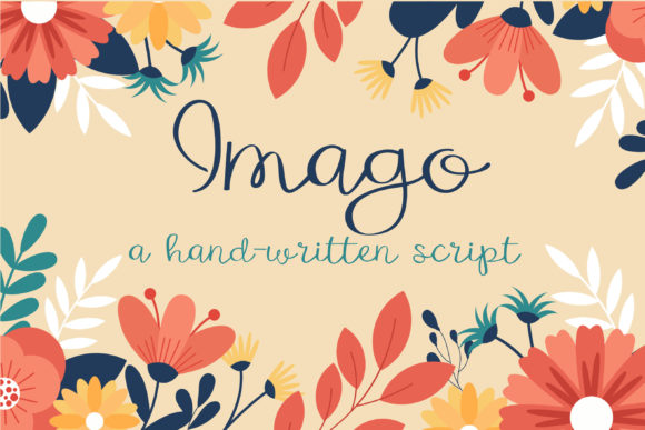 Imago: A Handwritten Font for Timeless Editorial Design