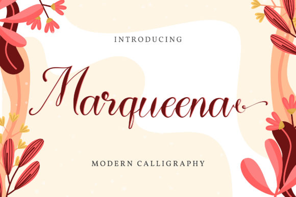 Marqueena: A Handwritten Font for Elegant Editorial Design