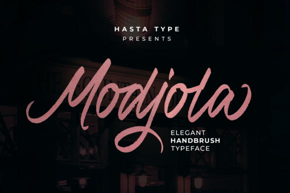 Modjola: A Stylish Font for Professional Branding