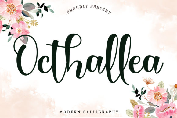 Octhallea: A Modern Handwritten Font for Editorial Design