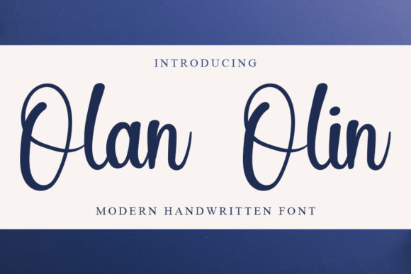Olan Olin: The Handwritten Font That Elevates Campaigns