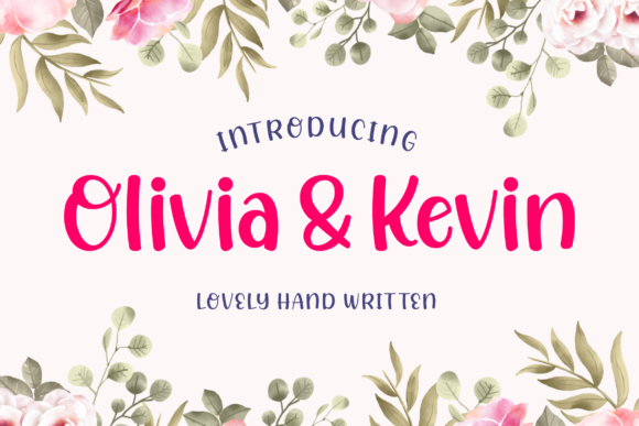 Olivia Kevin: A Quirky Handwritten Font for Editorial Design