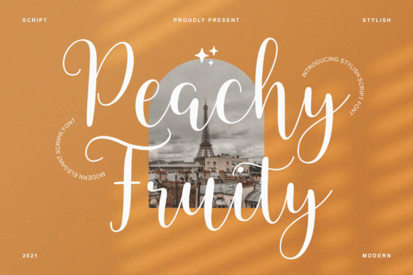 Peachy Fruity: A Script Font for Playful Branding
