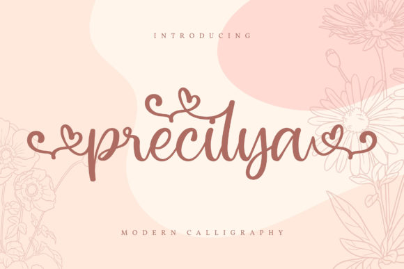 Precilya: A Romantic Handwritten Font for Editorial Design