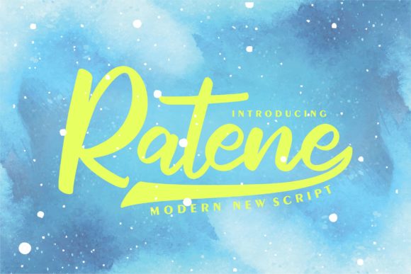 Ratene Font for Eye-Catching Brand Designs