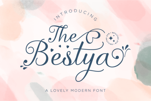 The Bestya: A Modern Script Font for Web Design