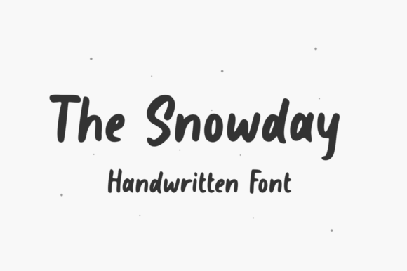 The Snowday: A Simple Font That Elevates Campaign Design